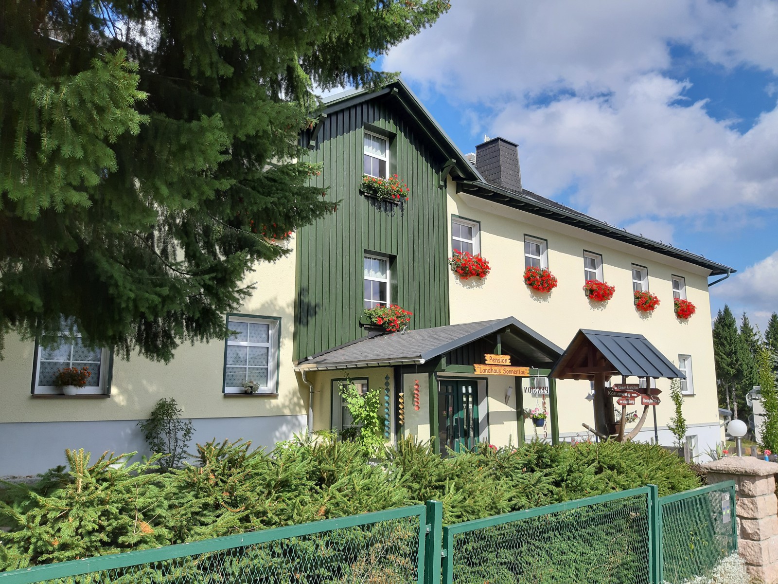Pension im Erzgebirge