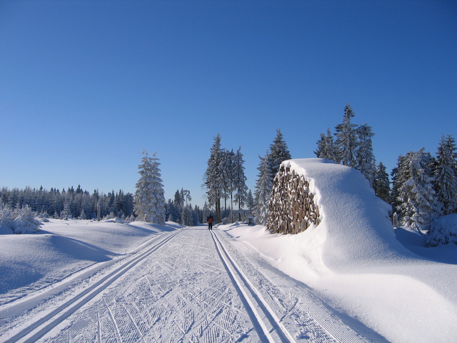 Loipen Langlauf im Erzgebirge Johanngeorgenstadt