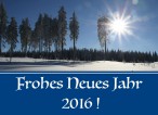 Ein frohes neues Jahr 2016