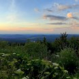 Sonnenuntergang am Auersberg