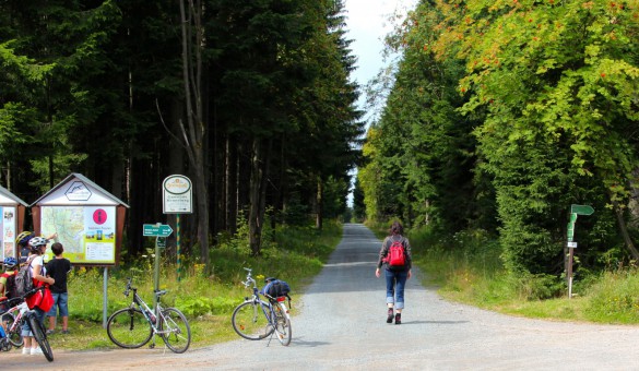 Wandern im Erzgebirge