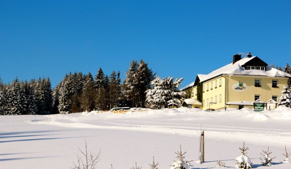 Pension im Winter